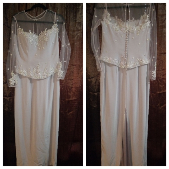 Montage Collection by Mon Cherie lavendar gown - Picture 1 of 8